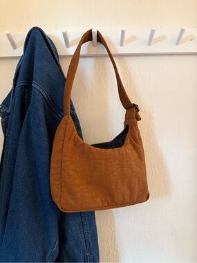 BAGGU Rust Brown Shoulder Bag